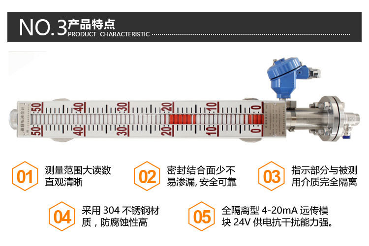 翻板液位計